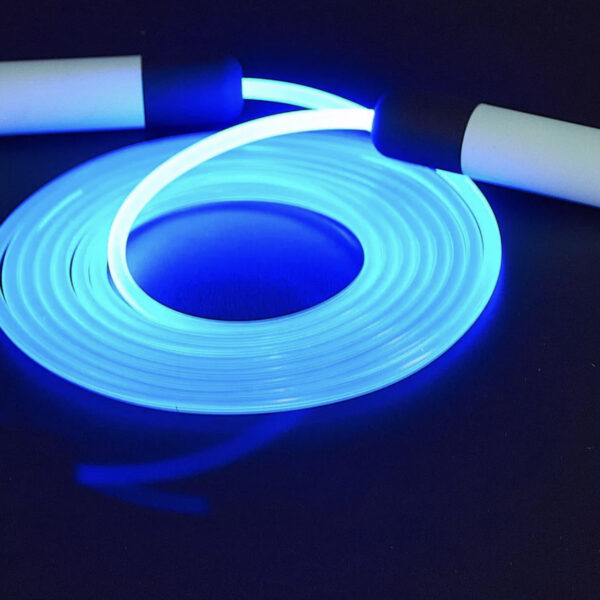 Springseil LED Blau
